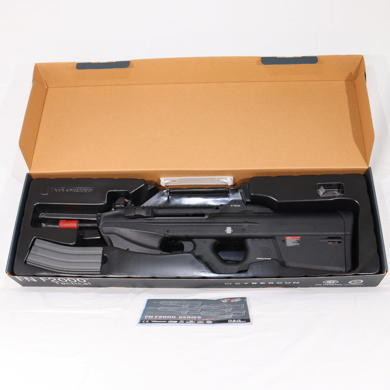 【中古即納】[MIL] G&G ARMAMENT(ジーアンドジーアーマメント) 電動アサルトライフル FN F2000 タクティカル ETU Ver. BK(ブラック/黒) (18歳以上専用)(20150223)