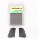 【中古即納】[MIL] Linville Grips ガバメント用 ペーパーマイカルタ製グリップ ダイヤチェッカーSTACIA ブラック(20150223)