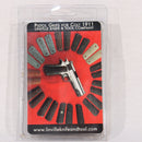 【中古即納】[MIL] Linville Grips ガバメント用 ペーパーマイカルタ製グリップ ダイヤチェッカーSTACIA ブラック(20150223)