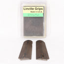 【中古即納】[MIL] Linville Grips ガバメント用 キャンバスマイカルタ製グリップ ダイヤチェッカーSTACIA グリーン(20150223)