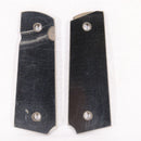 【中古即納】[MIL] Linville Grips ガバメント用 キャンバスマイカルタ製グリップ ダイヤチェッカーSTACIA グリーン(20150223)