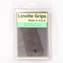 【中古即納】[MIL] Linville Grips ガバメント用 キャンバスマイカルタ製グリップ ダイヤチェッカーSTACIA グリーン(20150223)