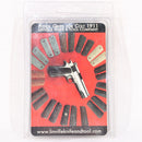 【中古即納】[MIL] Linville Grips ガバメント用 キャンバスマイカルタ製グリップ ダイヤチェッカーSTACIA グリーン(20150223)