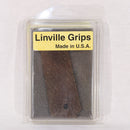 【中古即納】[MIL] Linville Grips ガバメント用 キャンバスマイカルタ製グリップ ダイヤチェッカーSTACIA ナチュラル(20150223)
