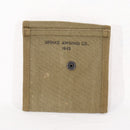 【中古即納】[MIL] ノーブランド U.S.タイプ M1カービン用 ダブルマガジンポーチ 前期型(20150223)