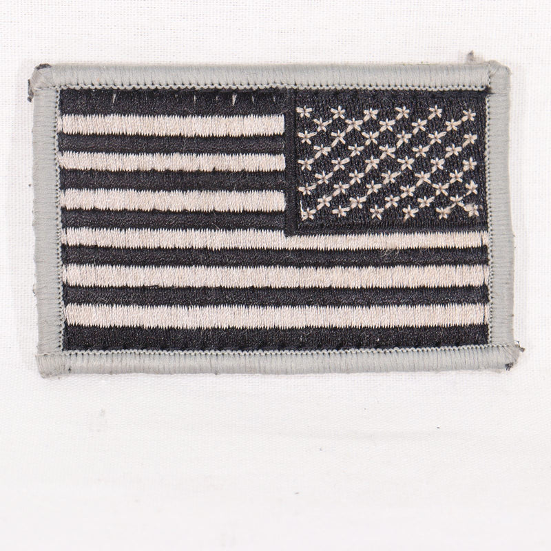 【中古即納】[MIL] ノーブランド 星条旗 リバース 刺繍ベルクロパッチ GR(20150223)
