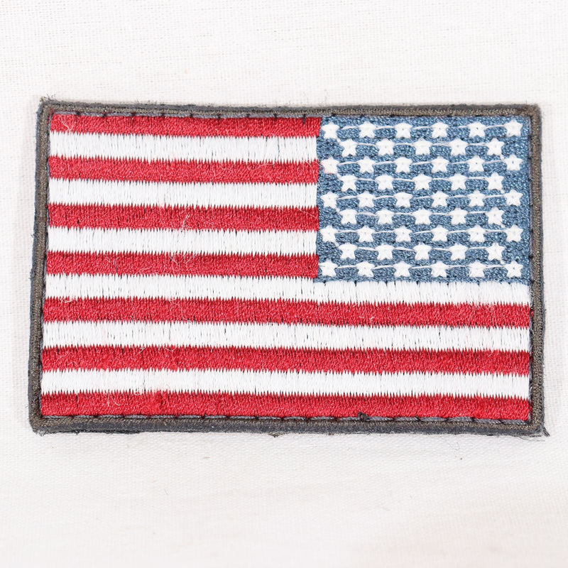 【中古即納】[MIL] ノーブランド 星条旗 リバース 刺繍ベルクロパッチ(20150223)