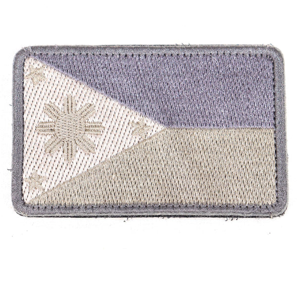 【中古即納】[MIL] ノーブランド フィリピン国旗 刺繍ベルクロパッチ KH(20150223)