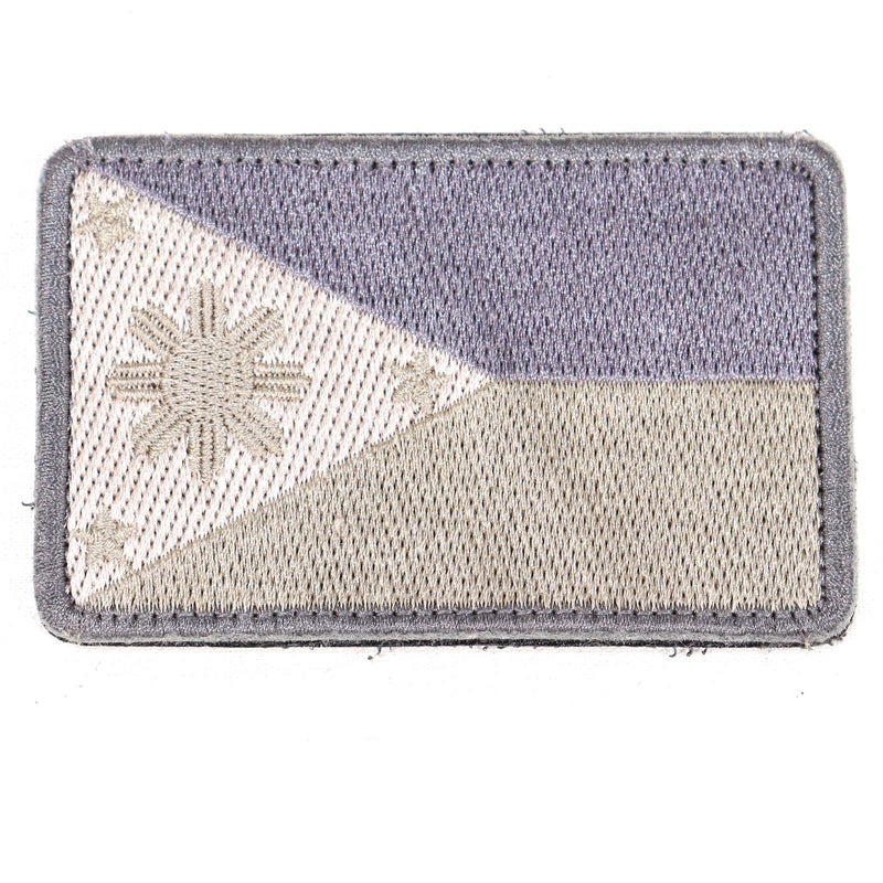 【中古即納】[MIL] ノーブランド フィリピン国旗 刺繍ベルクロパッチ KH(20150223)