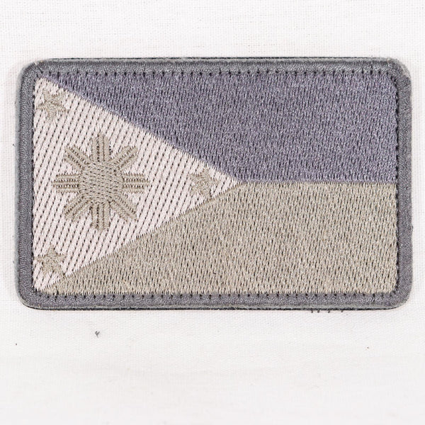 【中古即納】[MIL] ノーブランド フィリピン国旗 刺繍ベルクロパッチ KH(20150223)