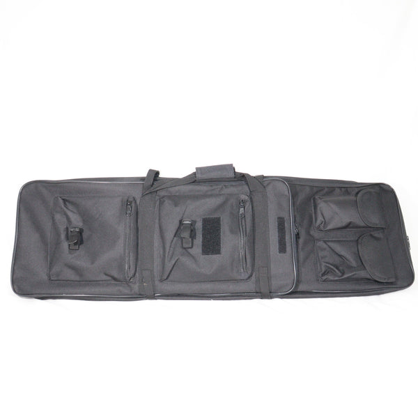 【中古即納】[MIL] ノーブランド ダブルガンケース BK(ブラック/黒)(95×29cm/67×28cm)(20150223)