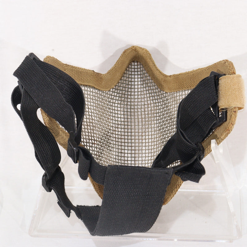 【中古即納】[MIL] ノーブランド スチールメッシュマスク DE(ダークアース)(20150223)