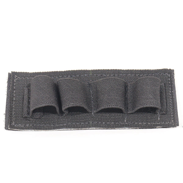 【中古即納】[MIL] ノーブランド ベルクロシェルホルダー BK(ブラック/黒) 4発(20150223)