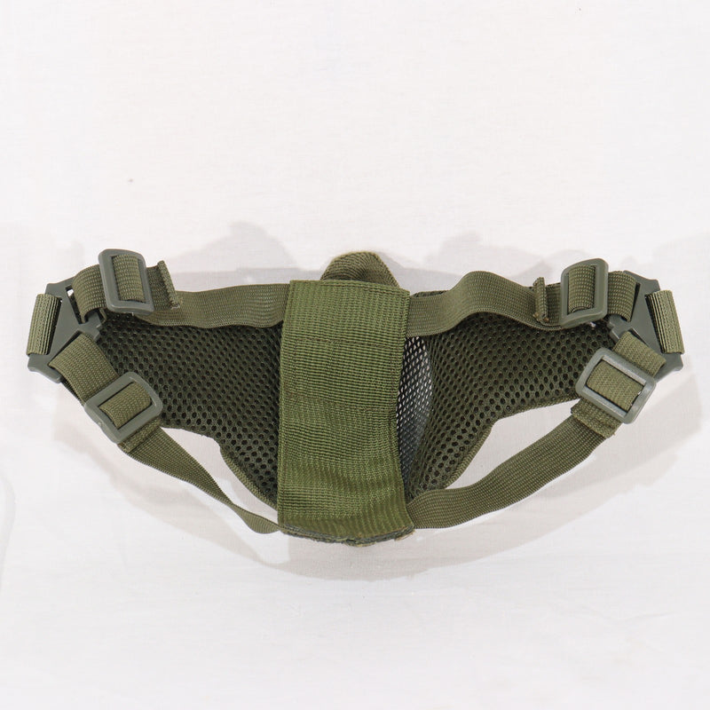 【中古即納】[MIL] ONETIGRIS(ワンティグリス) ハーフメッシュマスク OD(オリーブドラブ)(20150223)