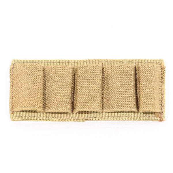 【中古即納】[MIL] ノーブランド ベルクロシェルホルダー 5発 DE(ダークアース)(20150223)