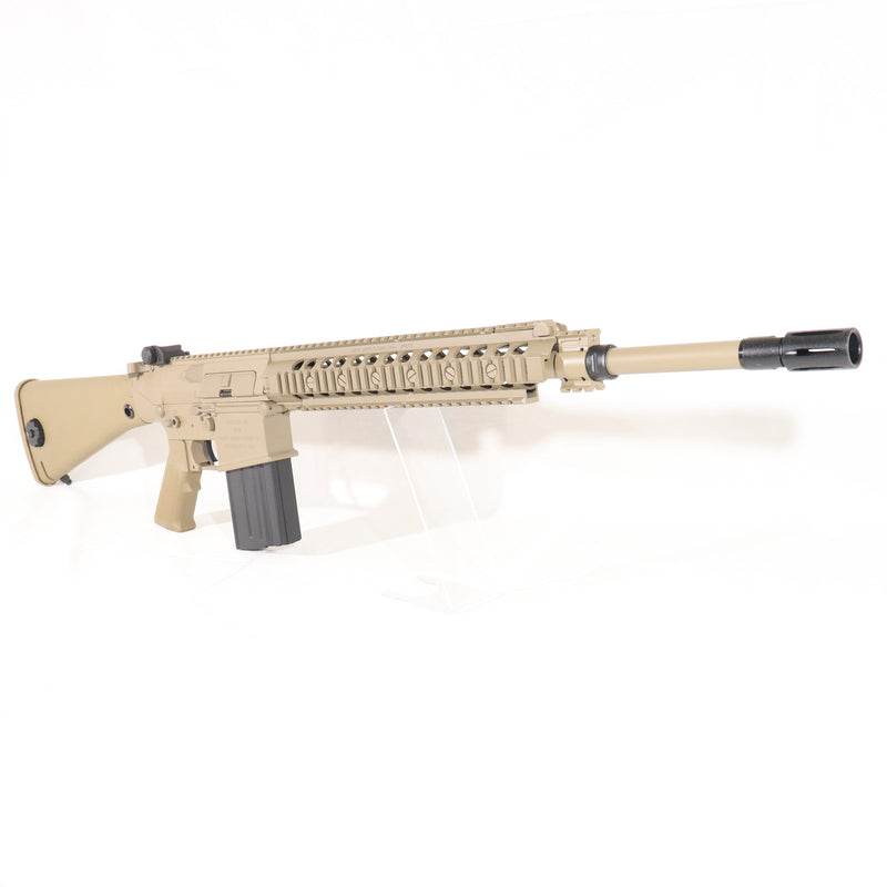 【中古即納】[MIL] E&C 電動アサルトライフル KAC M110 SASS サイレンサーセット 電子トリガー搭載 デザートカラー(EC-901E-SE-DE4) (18歳以上専用)(20150223)