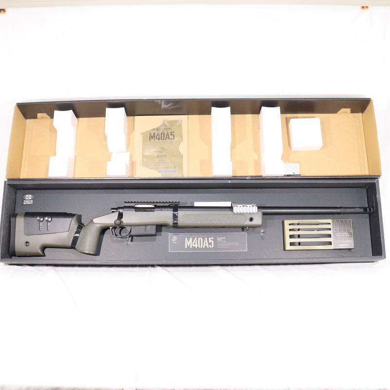 【中古即納】[MIL] 東京マルイ ボルトアクションエアーライフル M40A5 O.D.ストック (18歳以上専用)(20161222)