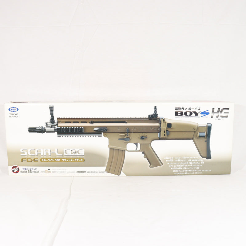 【中古即納】[MIL] 東京マルイ 電動ガンBOYs SCAR-L CQC フラット・ダークアース (ジャンク品) (10歳以上専用)(20120830)