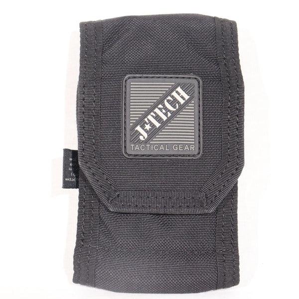 【中古即納】[MIL] J-TECH(ジェイテック) スマートフォンポーチ 4インチ BK(ブラック/黒)(20150223)
