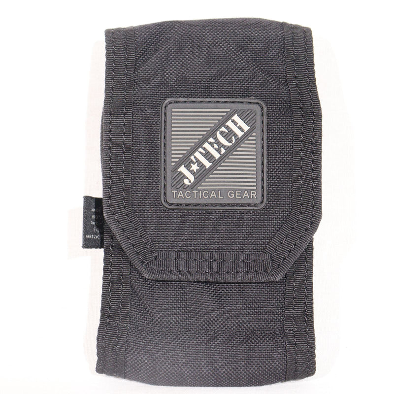 【中古即納】[MIL] J-TECH(ジェイテック) スマートフォンポーチ 4インチ BK(ブラック/黒)(20150223)