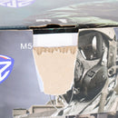 【中古即納】[MIL] Zujizhe M50タイプ ダブルファン フルフェイスゴーグル BK(ブラック/黒)(20150223)