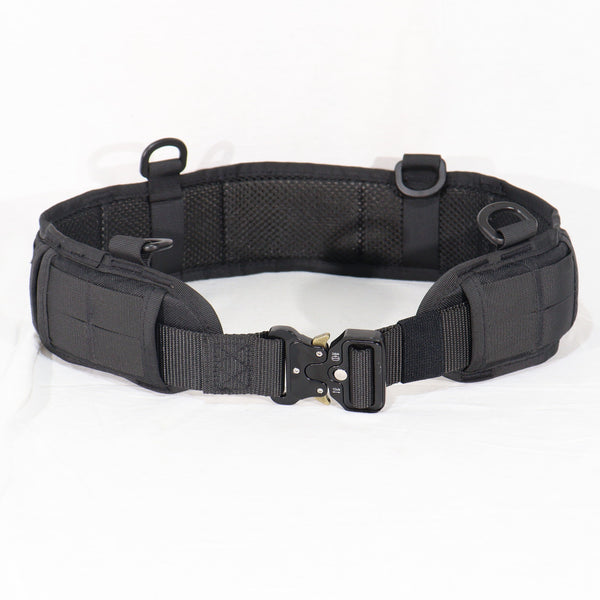 【中古即納】[MIL] ノーブランド MOLLEパッドベルト BK(ブラック/黒)(20150223)