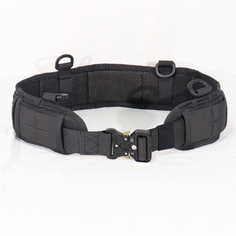 【中古即納】[MIL] ノーブランド MOLLEパッドベルト BK(ブラック/黒)(20150223)