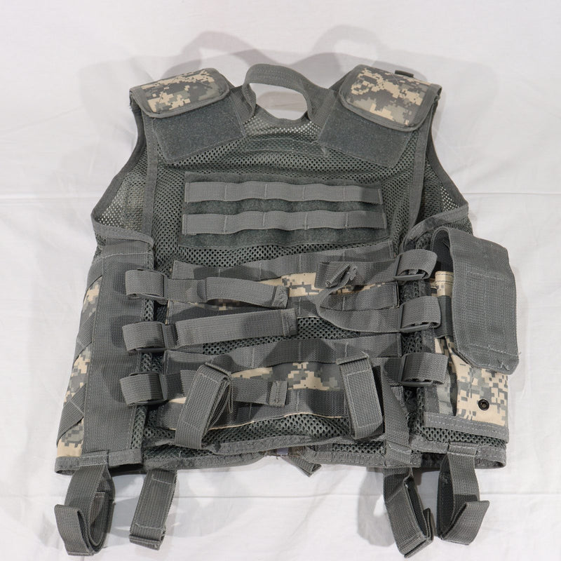 【中古即納】[MIL] ノーブランド V1タイプ メッシュ タクティカルベスト AUC(20150223)