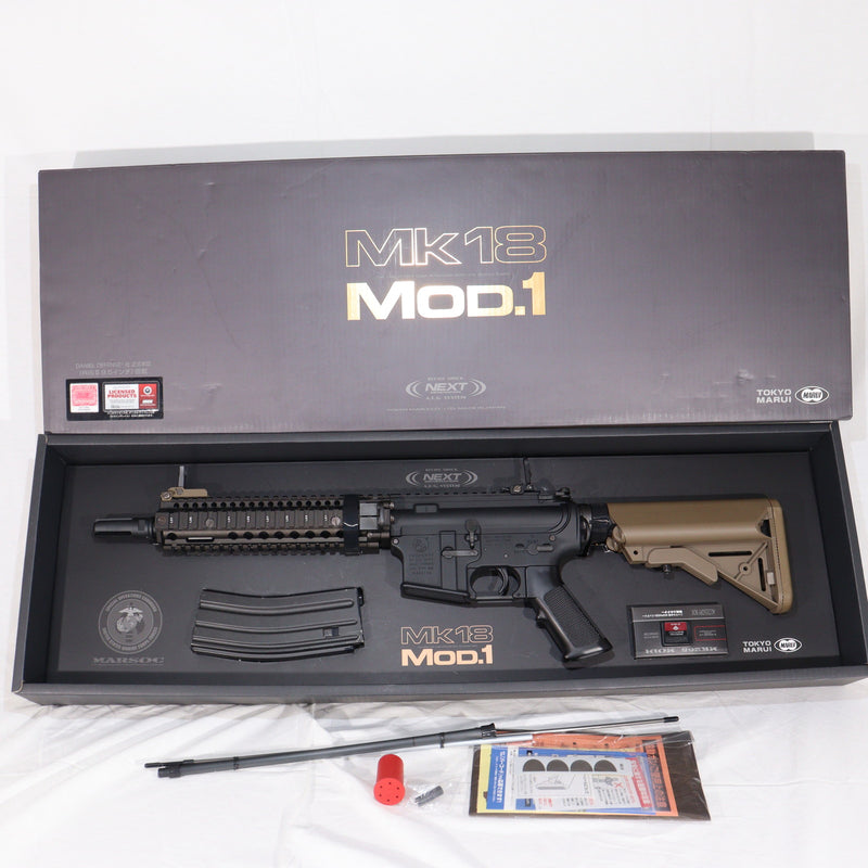 【中古即納】[MIL] 東京マルイ 次世代電動ガン Mk18 Mod.1(マーク18 モッド1) (18歳以上専用)(20190213)