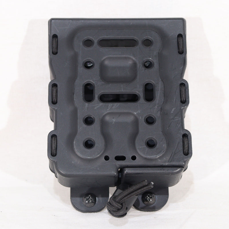 【中古即納】[MIL] LayLax(ライラクス) BATTLE STYLE(バトルスタイル) BITE-MG(バイトマグ) 7.62弾マガジン用〈ビッグサイズマガジン用〉 クイックマグホルダー BK(ブラック/黒)(20160907)
