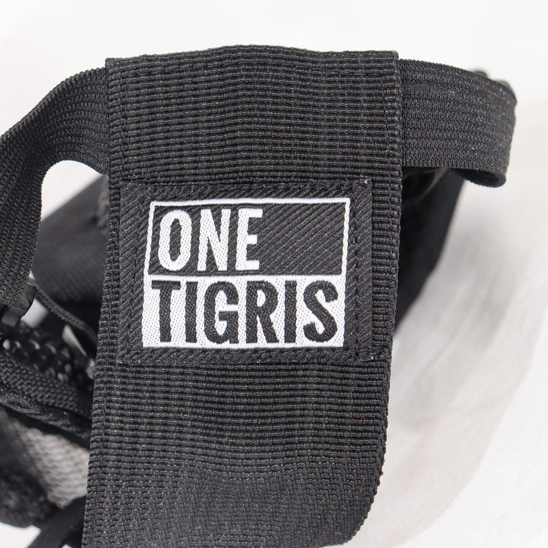 【中古即納】[MIL] ONETIGRIS(ワンティグリス) ハーフメッシュマスク イヤーガード付 BK(ブラック/黒)(20150223)