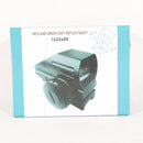 【中古即納】[MIL] ノーブランド 1×22×33 マルチレティクル レッド&グリーン リフレックスサイト(20150223)