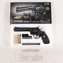 【中古即納】[MIL] 東京マルイ BBエアーリボルバー コルトパイソン.357マグナム 6インチ ブラックモデル (10歳以上専用)(20170601)