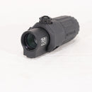 【中古即納】[MIL] ノーブランド EOTechタイプ EXPS-3 ホロサイト ドットサイト 現行刻印Ver & G33 マグニファイア 3倍ブースター BK(ブラック/黒)(20150223)