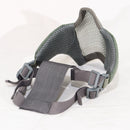 【中古即納】[MIL] ノーブランド ハーフメッシュマスク OD(オリーブドラブ)(20150223)