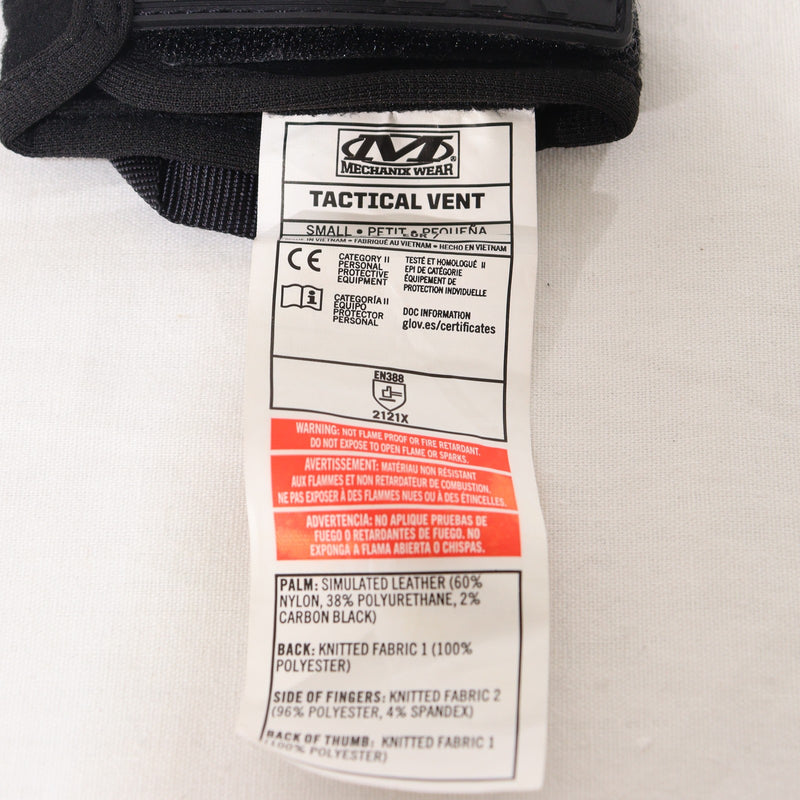 【中古即納】[MIL] MECHANIX WEAR(メカニクスウェア) TACTICAL VENT メッシュグローブ サイズUS.8 BK(ブラック/黒)(20150223)