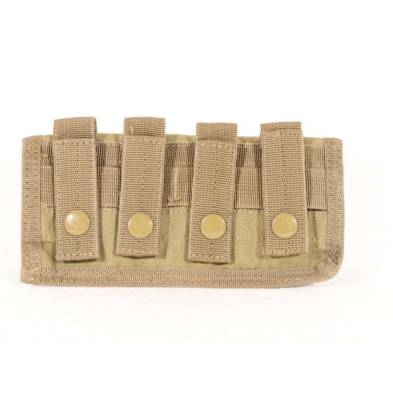 【中古即納】[MIL] ノーブランド ショットシェルポーチ 12発 DE(ダークアース)(20150223)