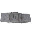 【中古即納】[MIL] ノーブランド ダブルガンケース BK(ブラック/黒)(100×29cm/68×28cm) (ジャンク品)(20150223)