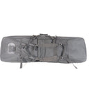 【中古即納】[MIL] ノーブランド ダブルガンケース BK(ブラック/黒)(100×29cm/68×28cm) (ジャンク品)(20150223)