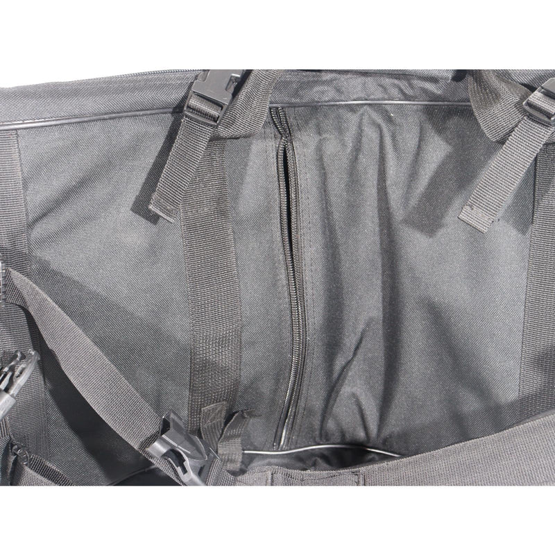 【中古即納】[MIL] ノーブランド ダブルガンケース BK(ブラック/黒)(100×29cm/68×28cm) (ジャンク品)(20150223)