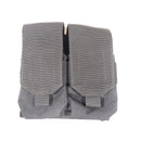 【中古即納】[MIL] LayLax(ライラクス) M4/M16 ダブルマガジンポーチ BK(ブラック/黒)(20150223)