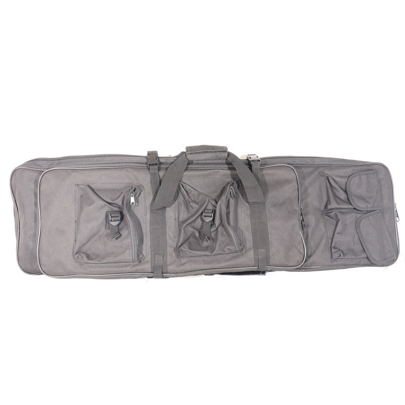 【中古即納】[MIL] ノーブランド ダブルガンケース BK(ブラック/黒)(95×27cm/62×26cm)(20150223)