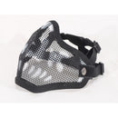 【中古即納】[MIL] ノーブランド スチールメッシュマスク スカル BK(ブラック/黒)(20150223)