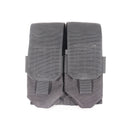 【中古即納】[MIL] PANTAC(パンタック) M4/M16 ダブルマガジンポーチ BK(ブラック/黒)(20150223)