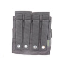 【中古即納】[MIL] PANTAC(パンタック) M4/M16 ダブルマガジンポーチ BK(ブラック/黒)(20150223)