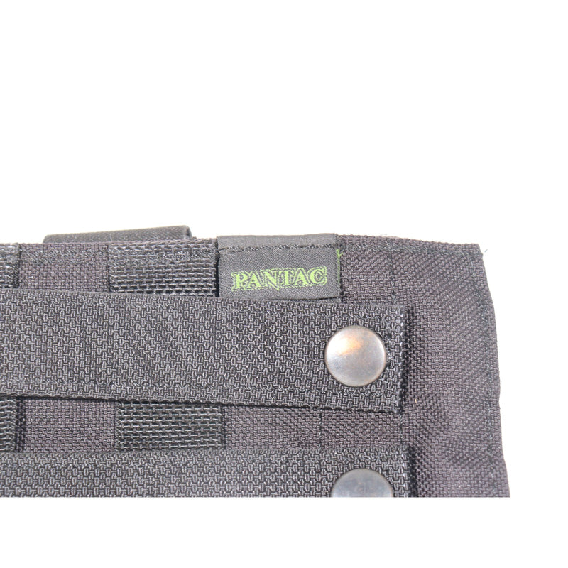 【中古即納】[MIL] PANTAC(パンタック) M4/M16 ダブルマガジンポーチ BK(ブラック/黒)(20150223)