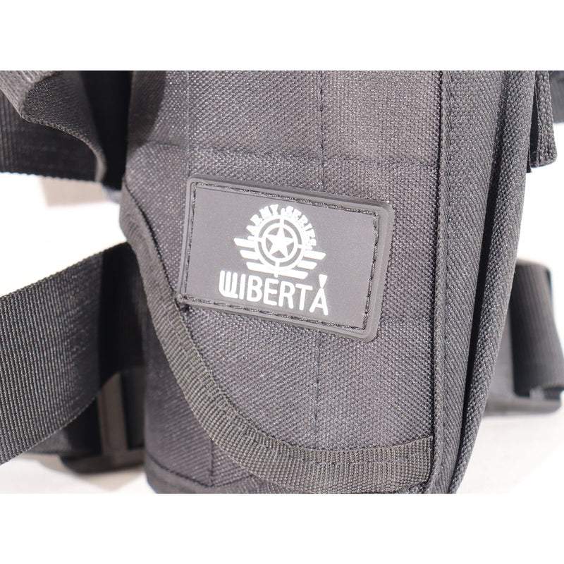 【中古即納】[MIL] WIBERTA(ウィベルタ) トルネードレッグホルスター BK(ブラック/黒)(20150223)