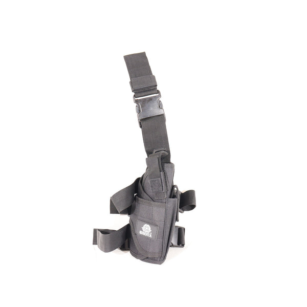 【中古即納】[MIL] WIBERTA(ウィベルタ) トルネードレッグホルスター BK(ブラック/黒)(20150223)