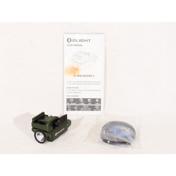 【中古即納】[MIL] OLIGHT PL-MINI 2 VALKYRIE 600ルーメン タクティカルライト OD(オリーブドラブ)(20150223)