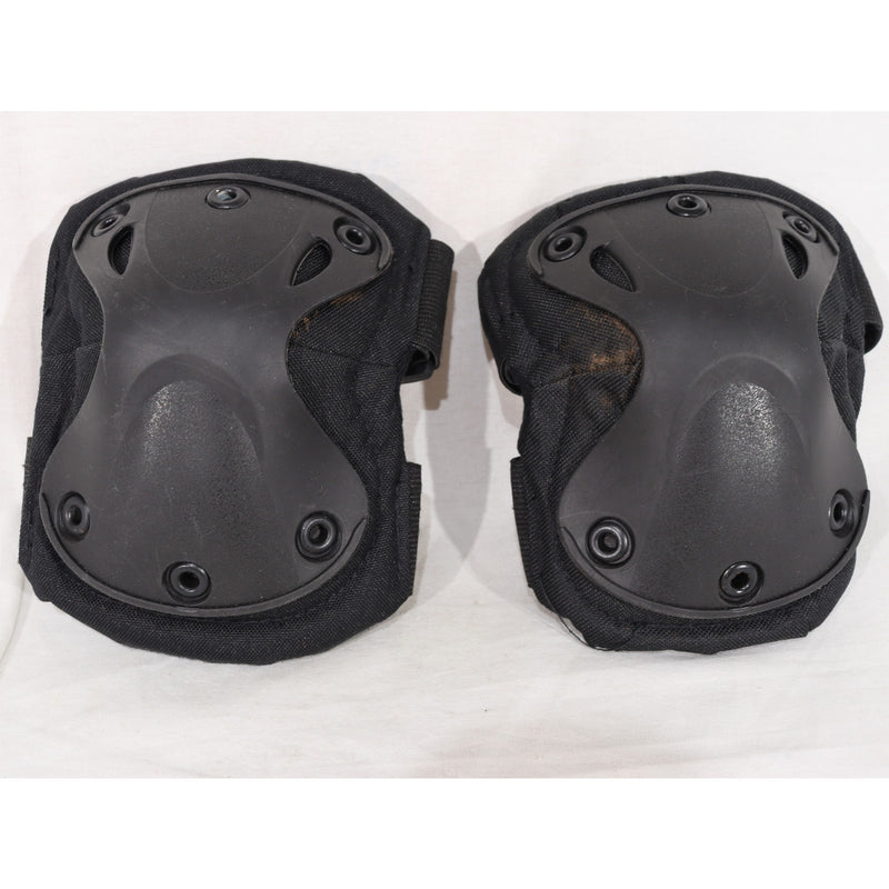 【中古即納】[MIL] ノーブランド XTAKタイプ エルボー&ニーパッドセット BK(ブラック/黒)(20150223)